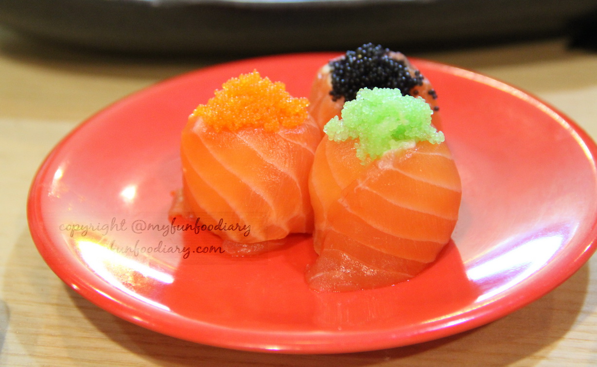Sushi Tei Gandaria City Mall : Tanshoku Hana Salmon love it!
