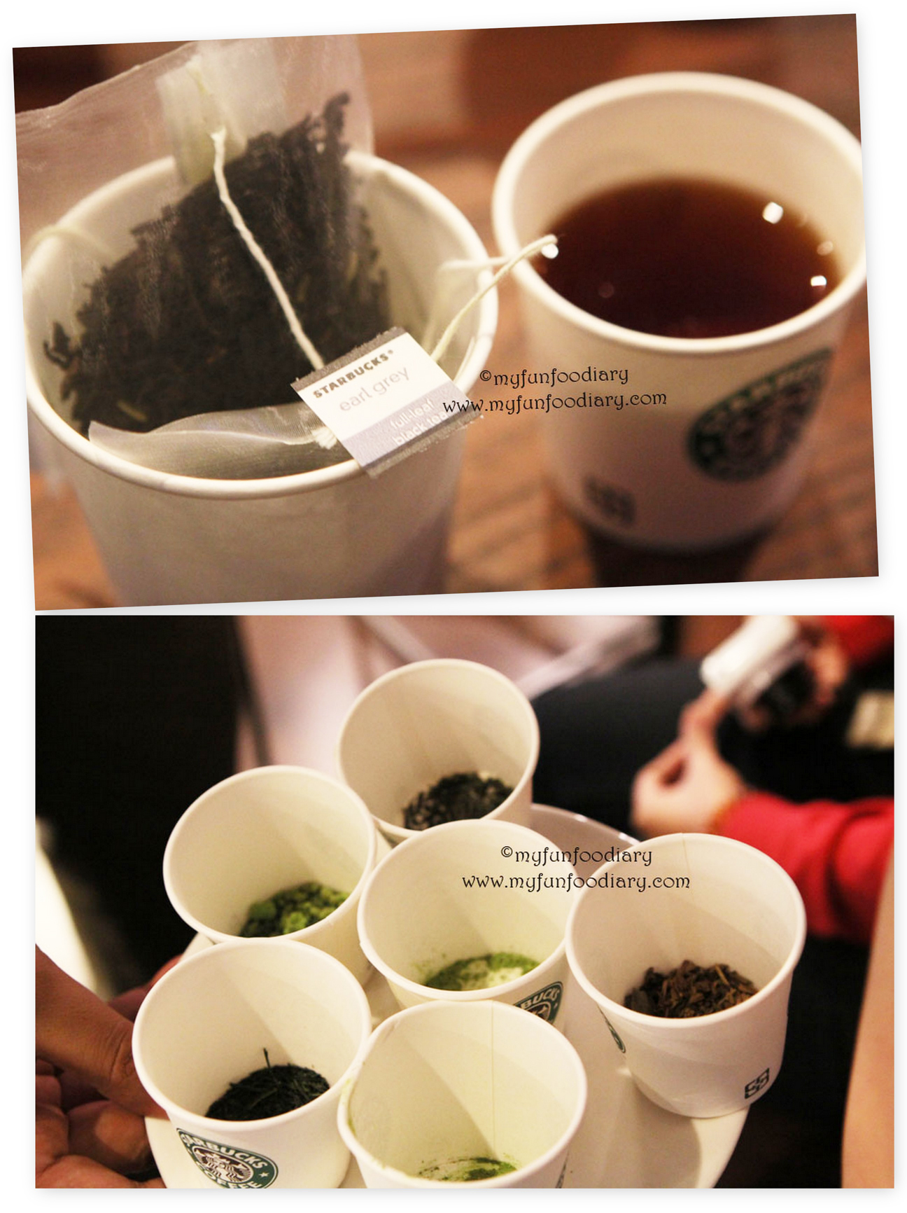 Tea Tasting at Starbucks 