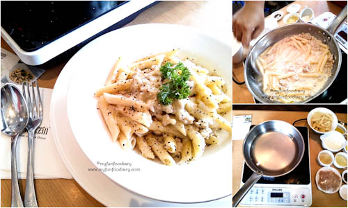 Penne Minced Chicken With Cheese Buatanku