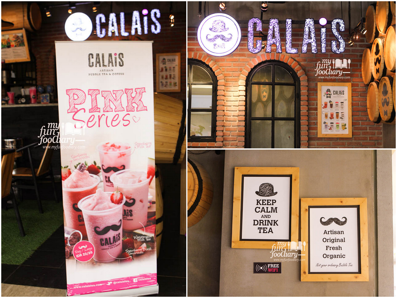 Suasana di Calais Tea Mall Alam Sutera