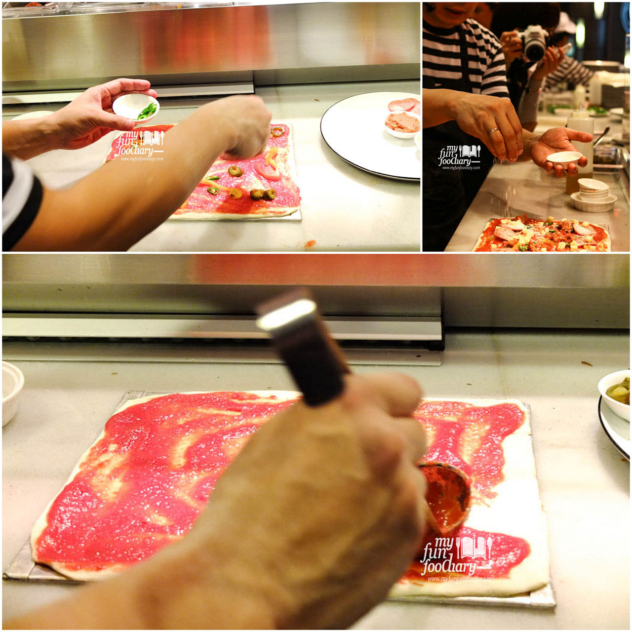 Behind The Scene Speciality Pizza Making