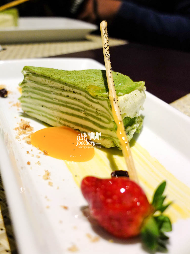 Green Tea Crepe Cake