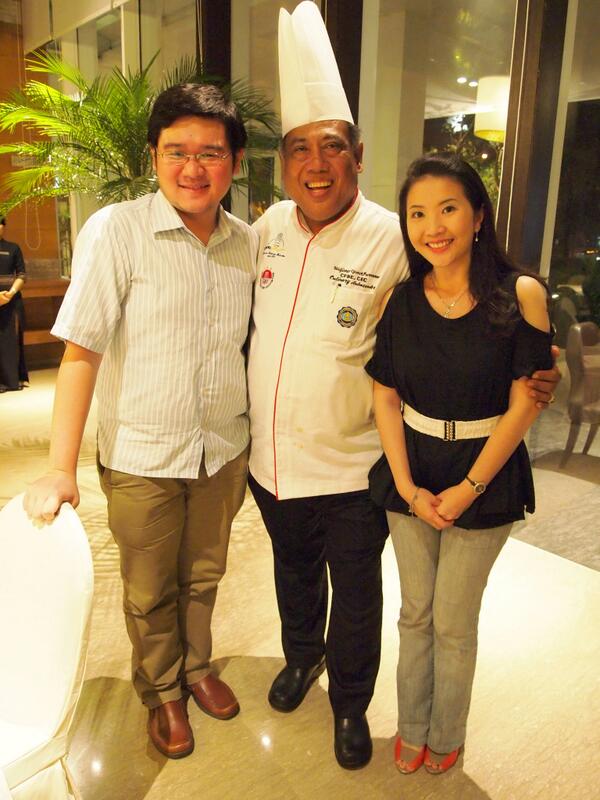 With Stallon and Chef Yono 