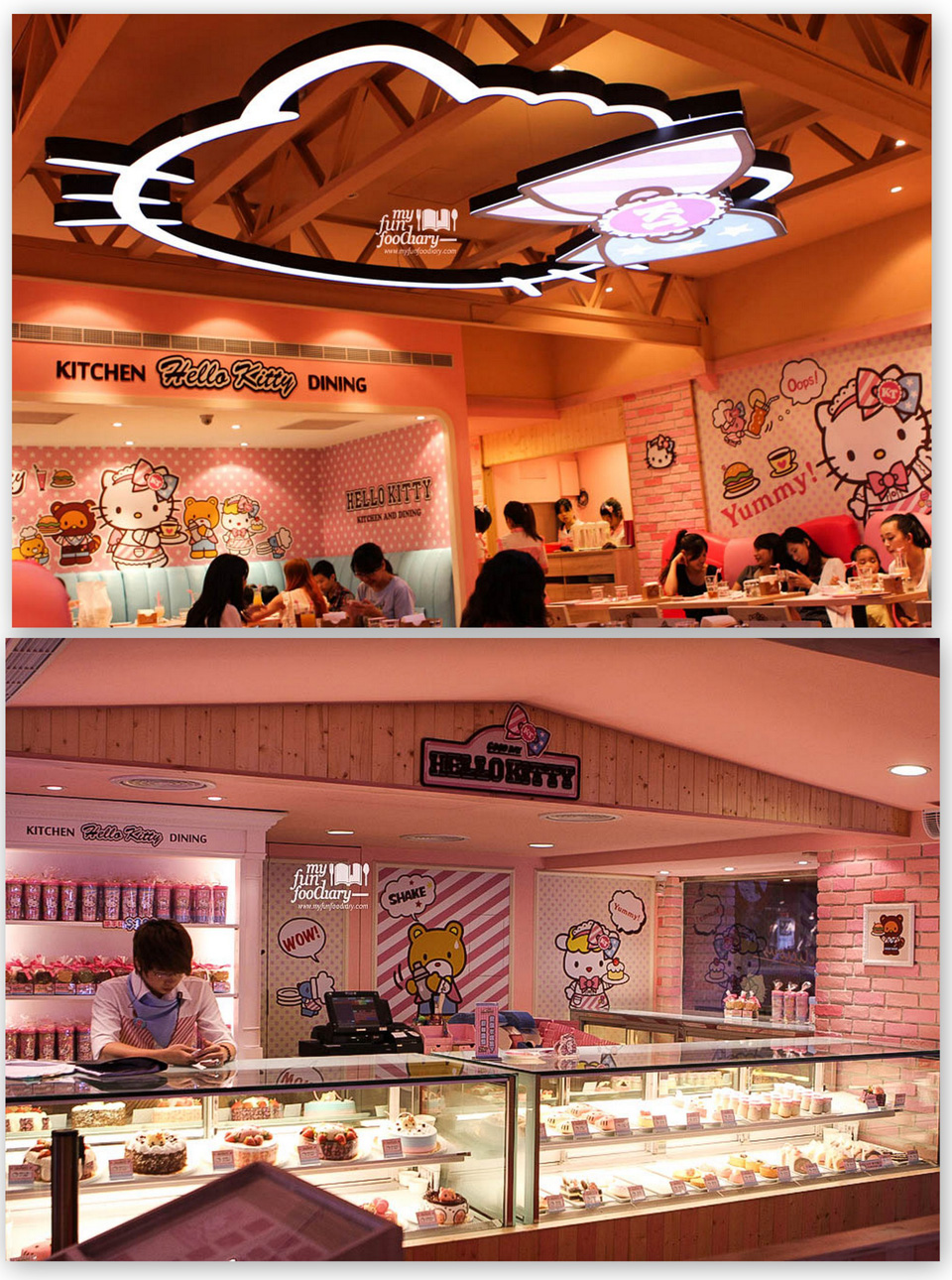 preview ambience of Hello Kitty Cafe 02