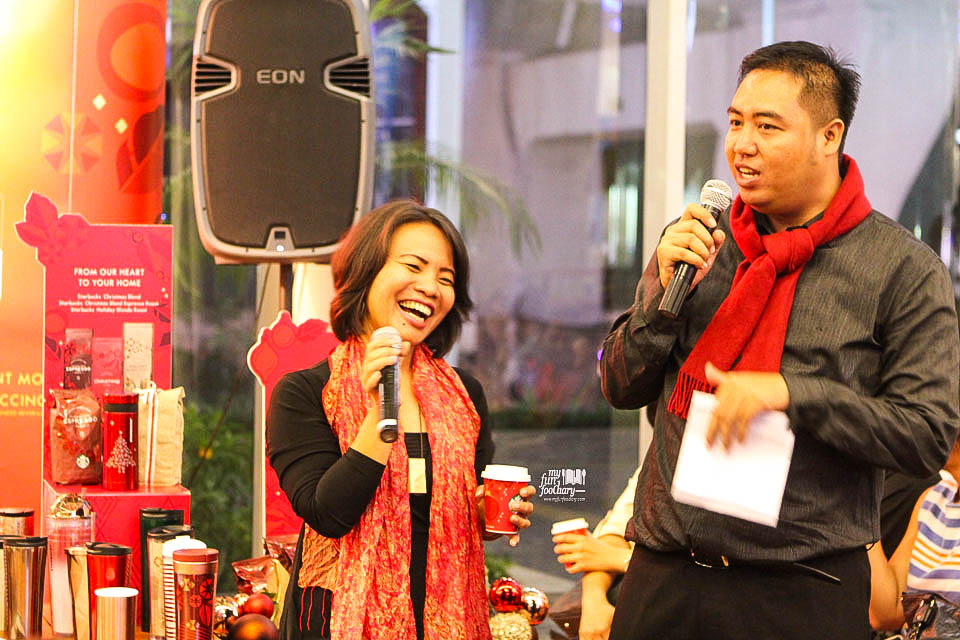 Mas Kiki and Mbak Sari from Starbucks Indonesia