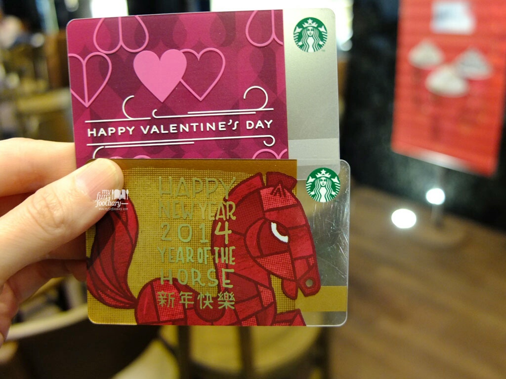 NEW Starbucks New Year's 2014 and Valentine's Day 2014
