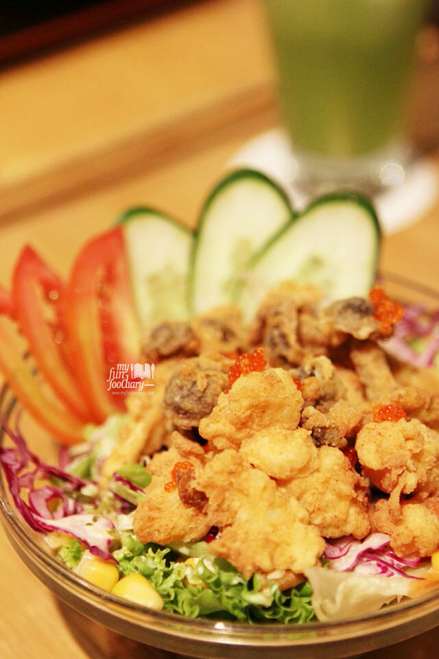 Ebi Shimeji Salad