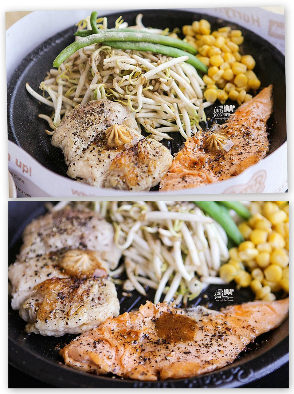 Salmon and Chicken