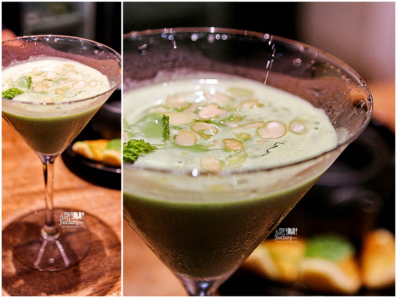 Green Tea Almond Martini Cocktails 02 Yellowfin Senopati by Myfunfoodiary -all