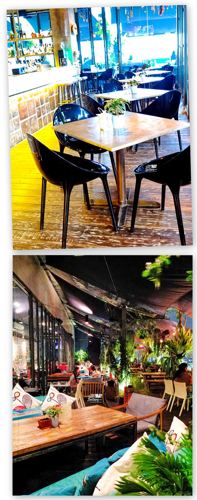 Lovely Ambience Indoor and Outdoor Area di Resto FJ on 7 Kemang