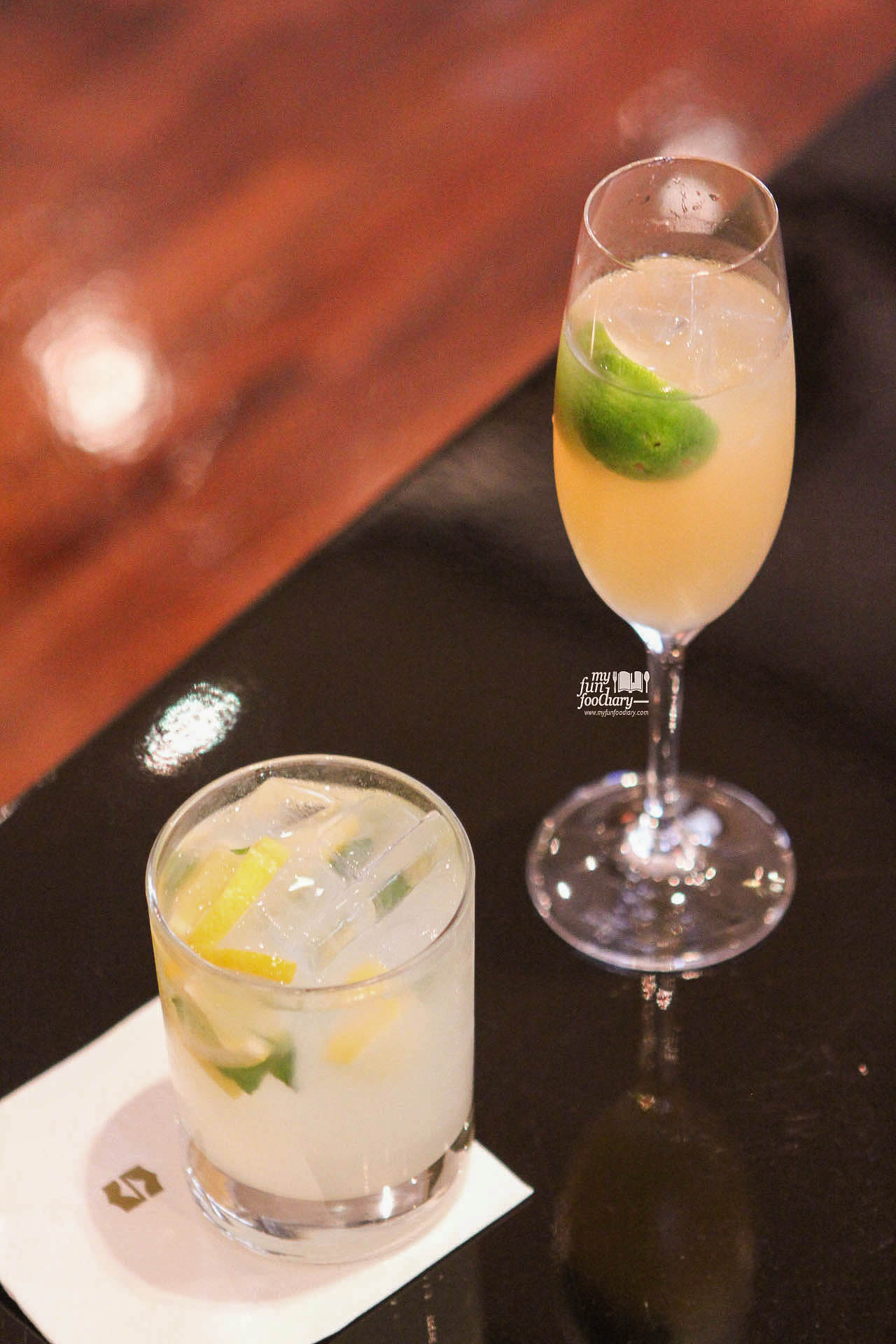 Italian Lemonade and Virgin Mojito at Rosso Shangri-La Jakarta by Myfunfoodiary rev