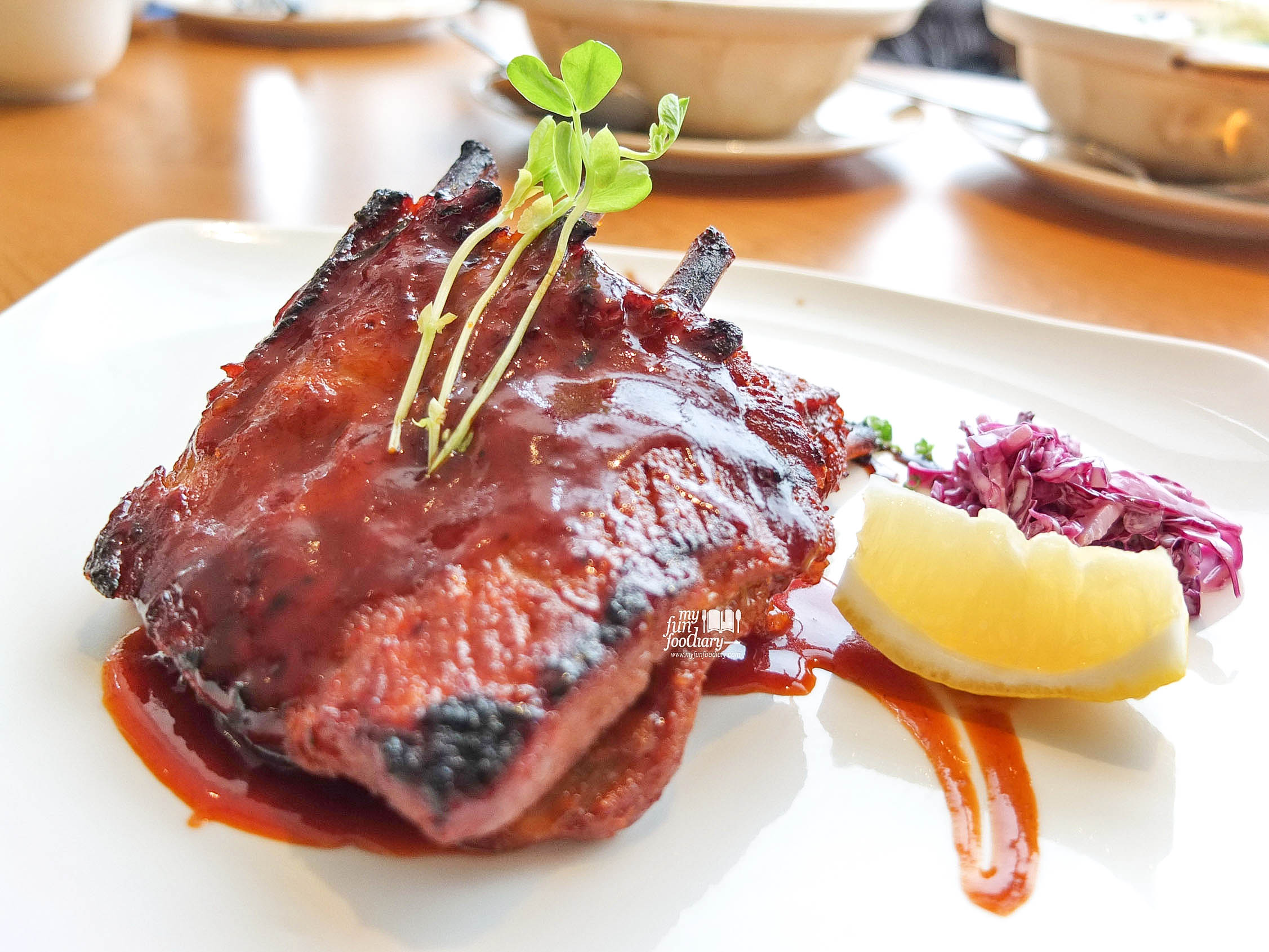 Mad Charcoal Grilled US Pork Ribs at MAD Jakarta by Myfunfoodiary