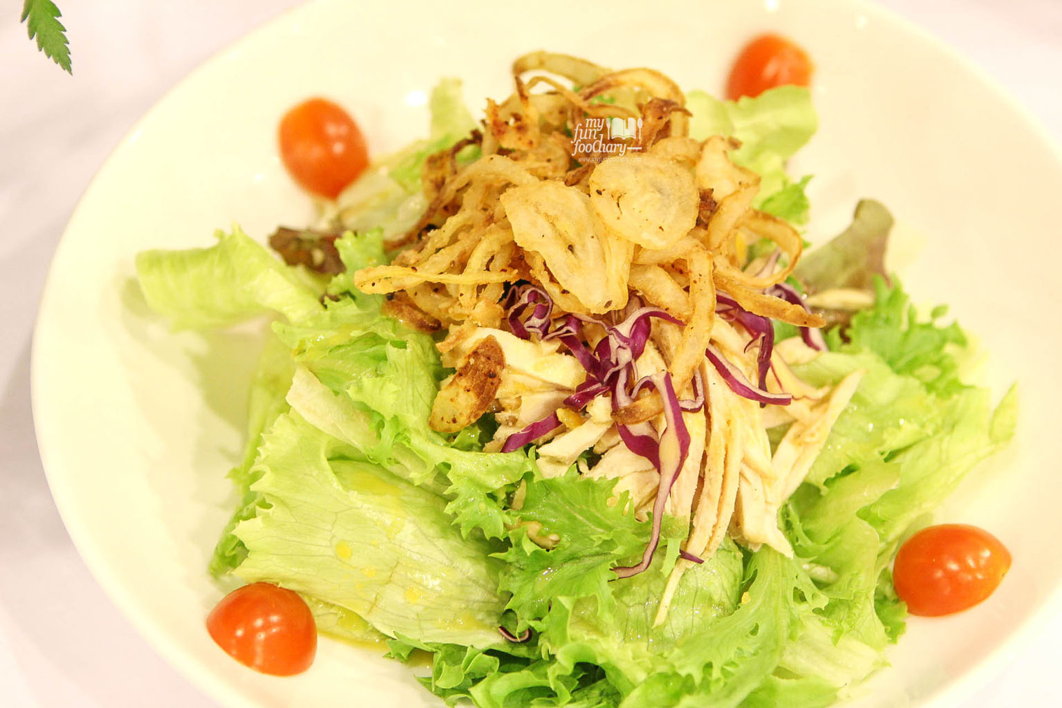 Mandarin Chicken Salad Kyochon Chicken by Myfunfoodiary