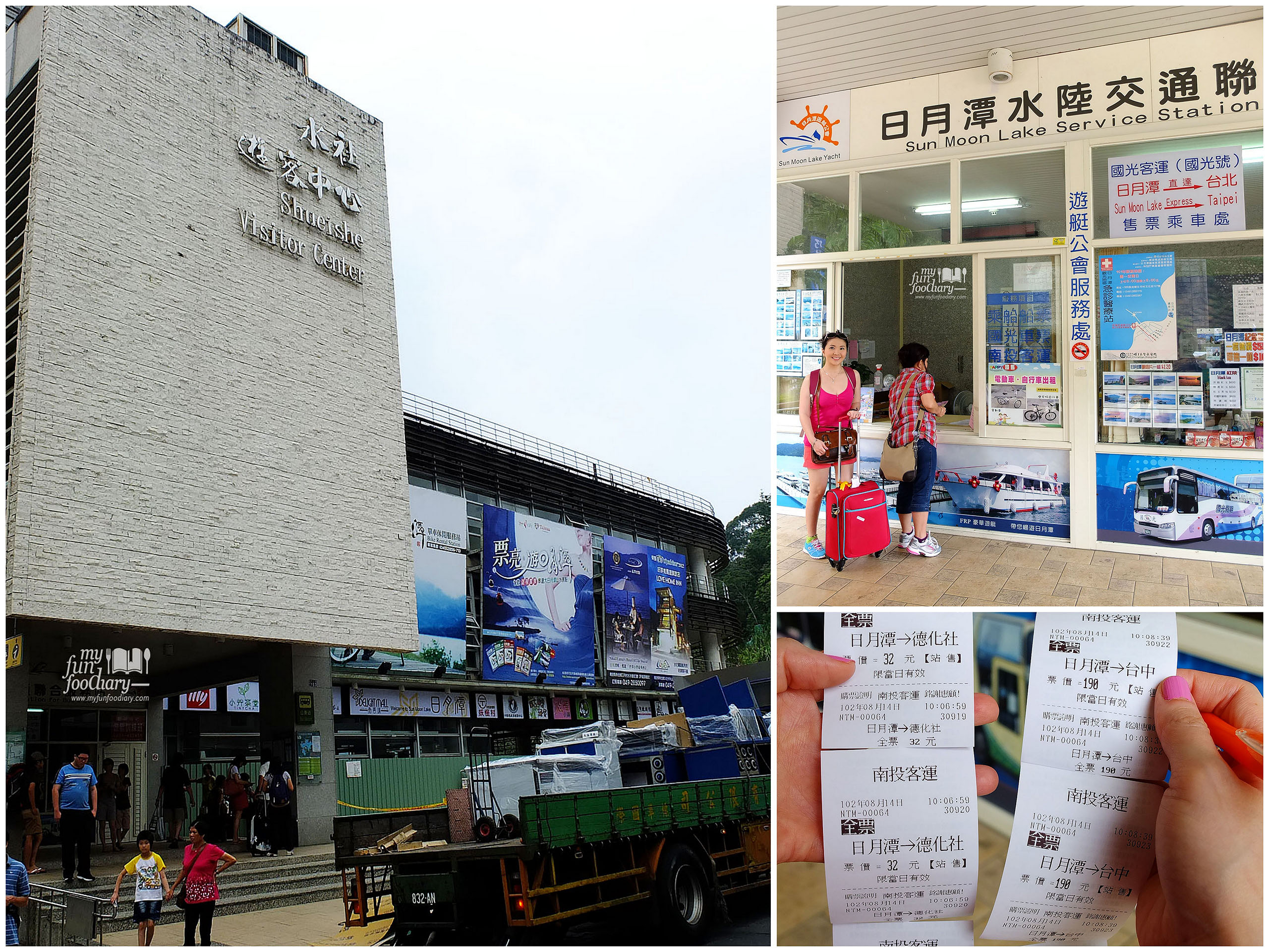 Buying a Bus Ticket to Formosan Aborigin Village - by Myfunfoodiary
