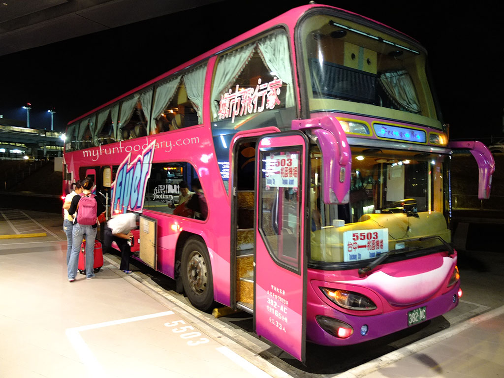 FreeGo Night Bus to Taichung - Myfunfoodiary