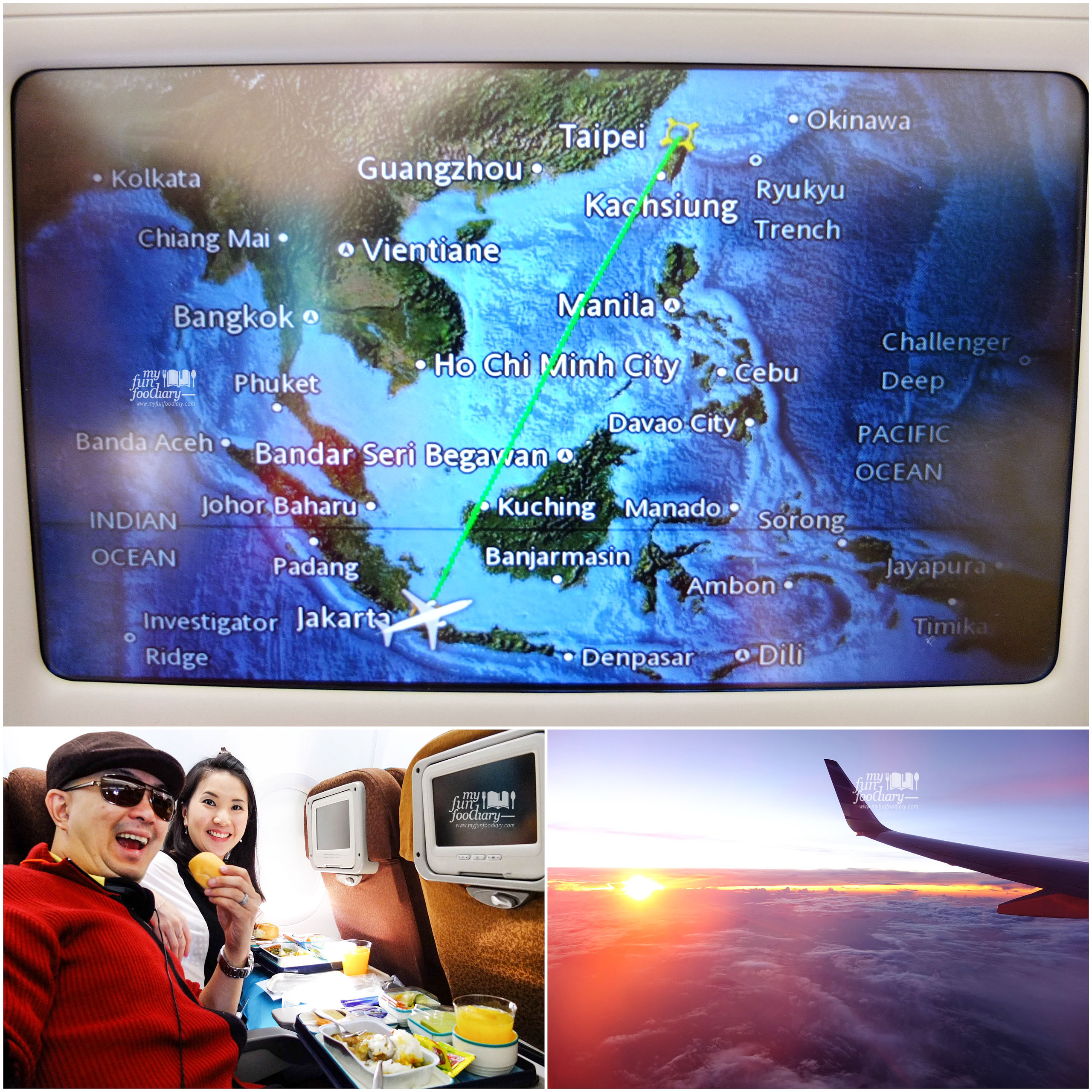 Our Flight to Taiwan by Garuda Airlines - Myfunfoodiary