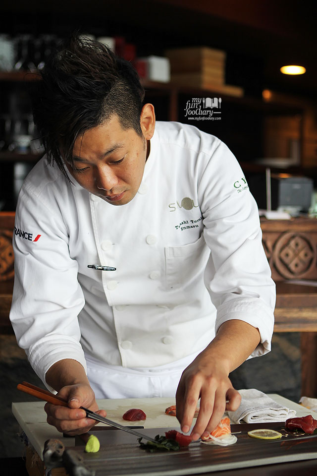 Chef Takashi Tomei at Enmaru Restaurant Altitude The Plaza by Myfunfoodiary