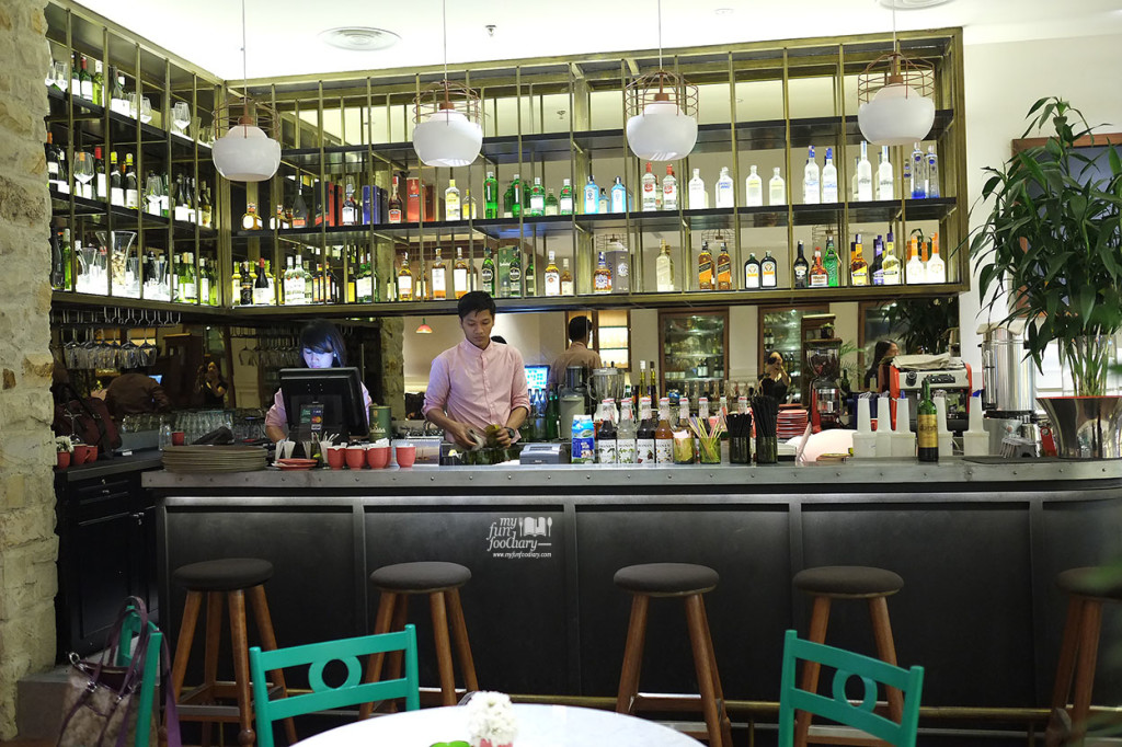 Bar Area at AW Kitchen by Akira Watanabe - by Myfunfoodiary