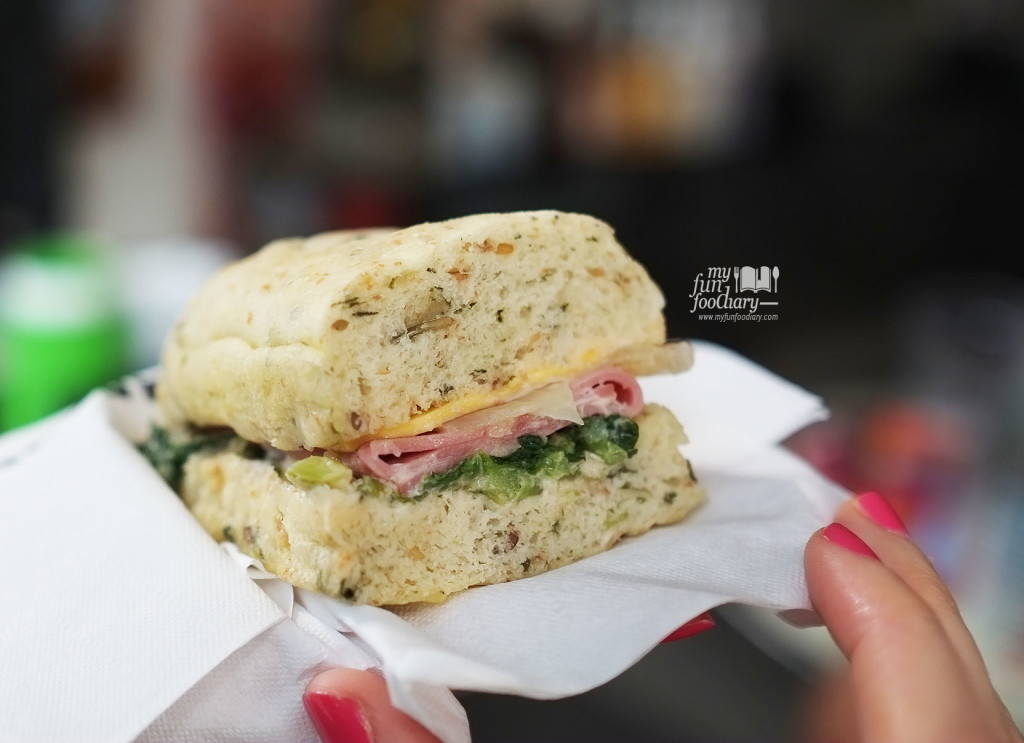 Beef Spinach Sandwich at Starbucks Indonesia by Myfunfoodiary