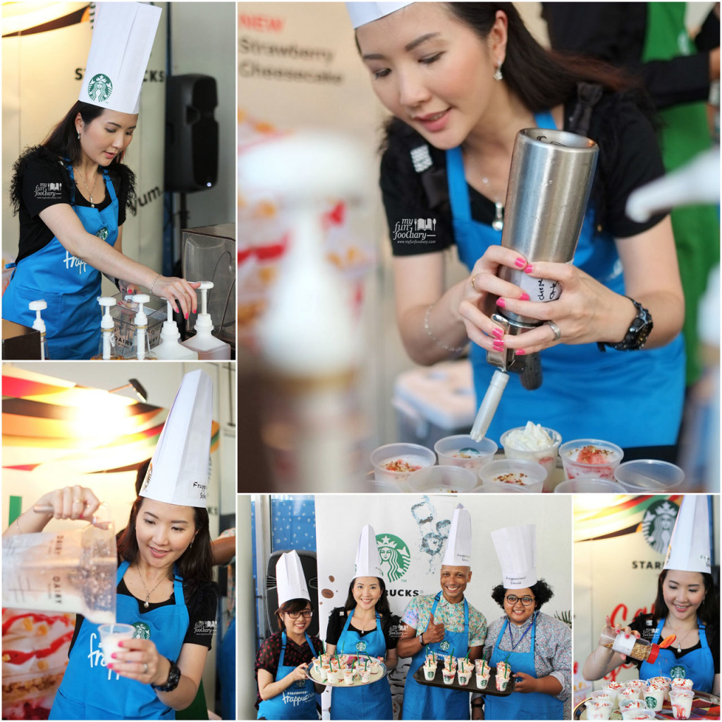Learning How To Make Starbucks Frappuccino at Starbucks Indonesia by Myfunfoodiary