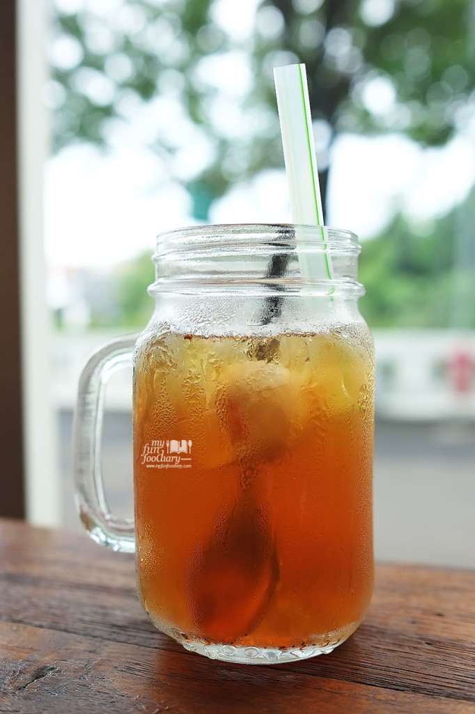 Lychee Ice Tea at Entrada Restobar by Myfunfoodiary