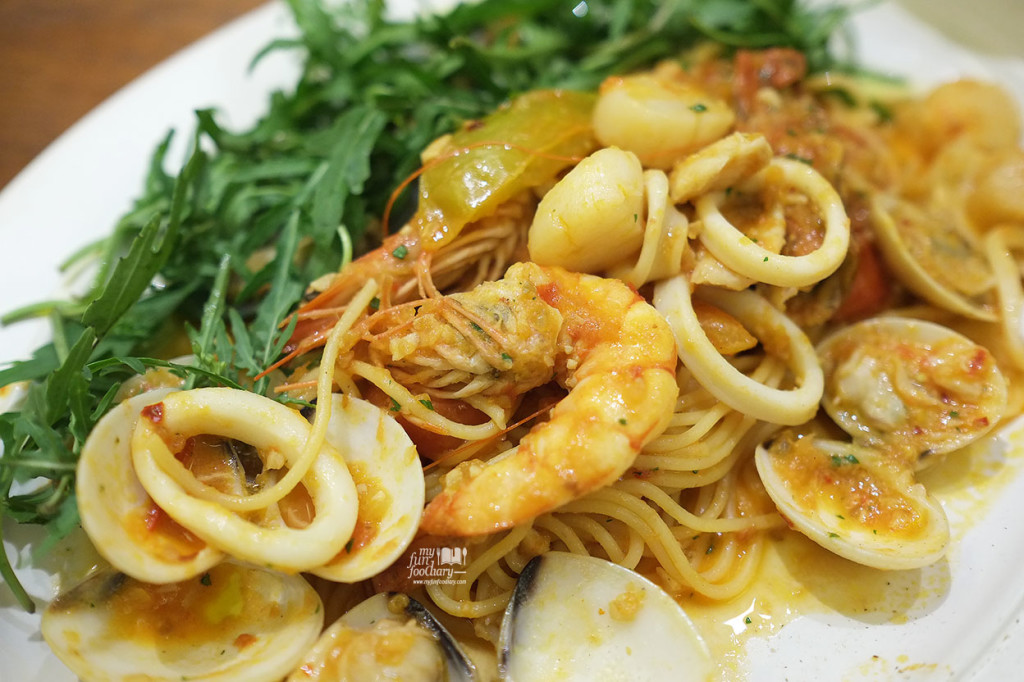 Spaghetti Pescatore at AW Kitchen by Akira Watanabe - by Myfunfoodiary