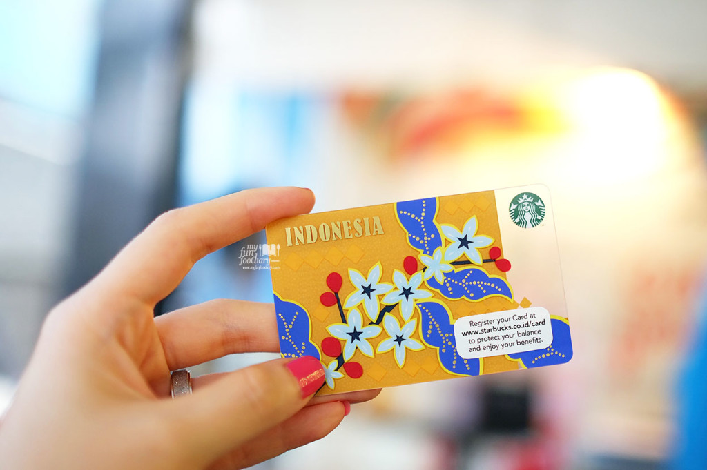 Starbucks Card Indonesia Edition at Starbucks Indonesia by Myfunfoodiary