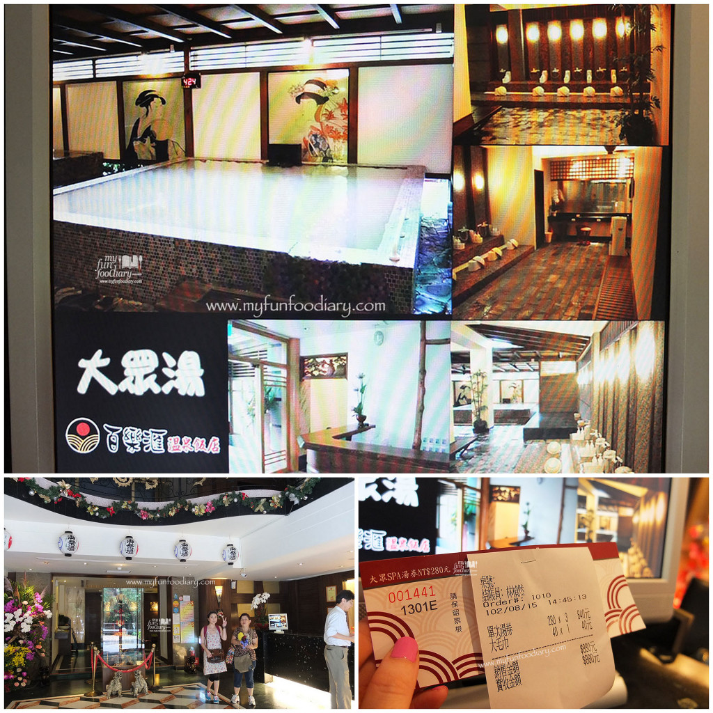 Tampak Fasilitas Hot Spring di Broadway Hotel Xinbeitou Taiwan by Myfunfoodiary