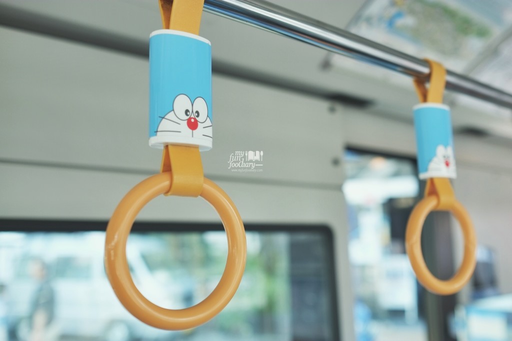 Inside Doraemon Bus Japan by Myfunfoodiary