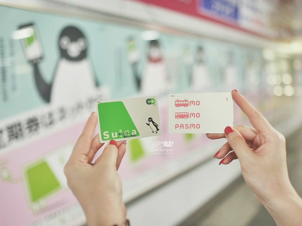 My SUICA and PASMO Travel Card - by Myfunfoodiary