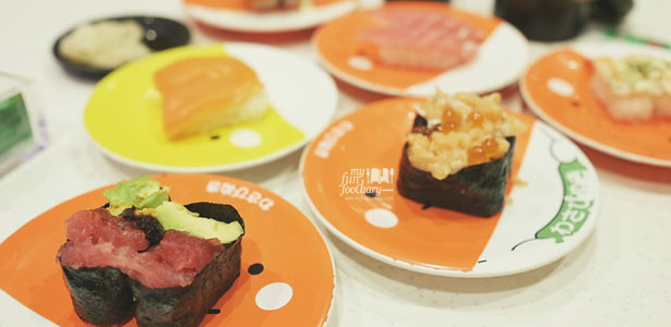 [JAPAN] Great and Affordable Sushi at Premium Sushi Train KAIO Kaiten-Zushi, Tokyo