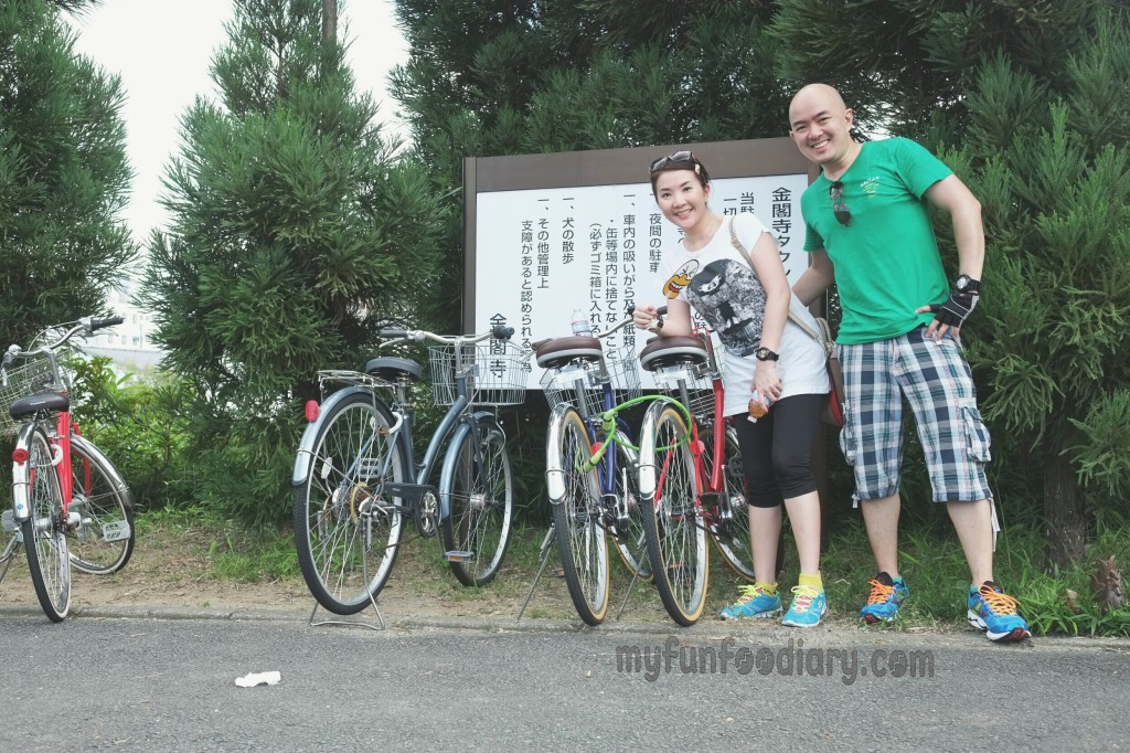 Our first destination to Kinkaku-ji Temple by Myfunfoodiary