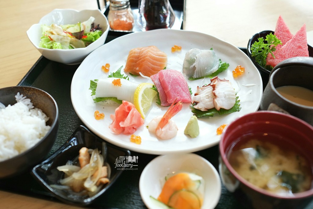 Sashimi Set at SAKE+ Senopati by Myfunfoodiary