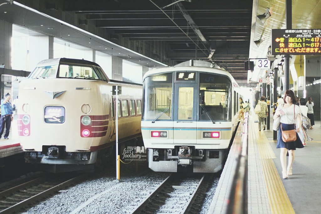 Trains in Japan by Myfunfoodiary