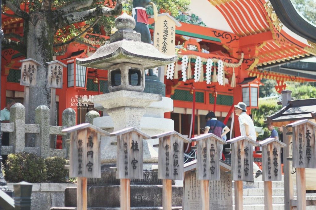At The Main Hall Fushimi Inari Taisha by Myfunfoodiary