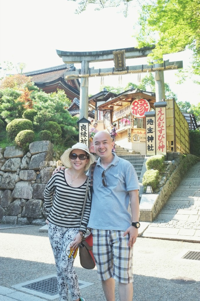 Both of us at Kiyomizudera Temple by Myfunfoodiary