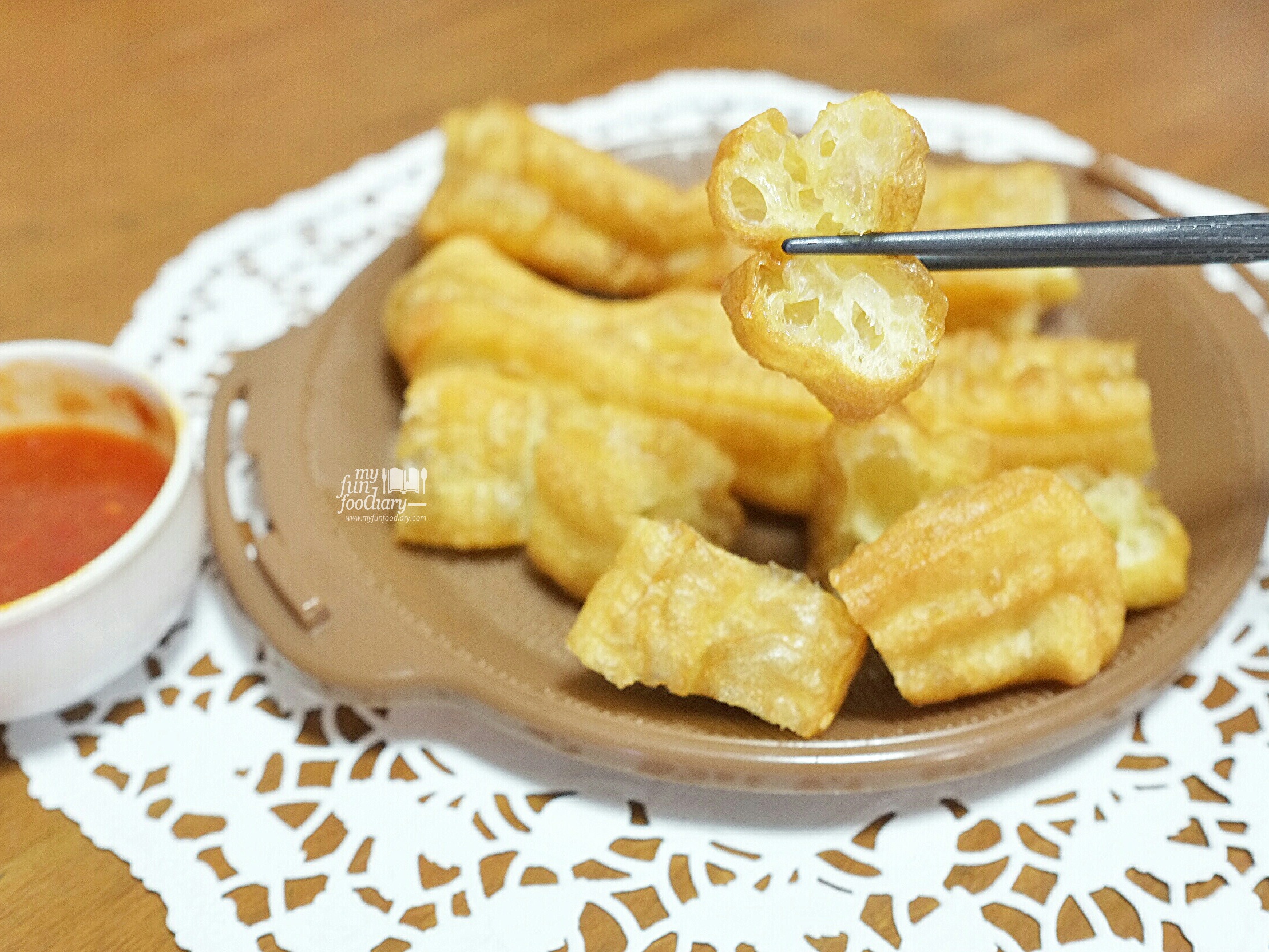Fried Cakwe at home