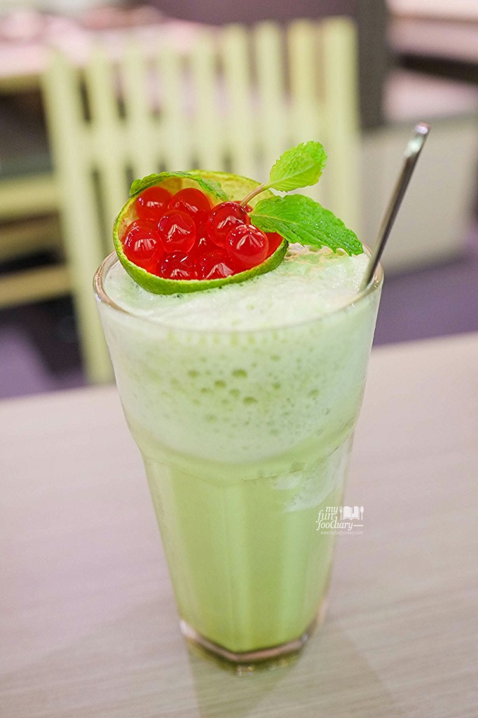 Green Tea Delima at Suntiang Restaurant by Myfunfoodiary