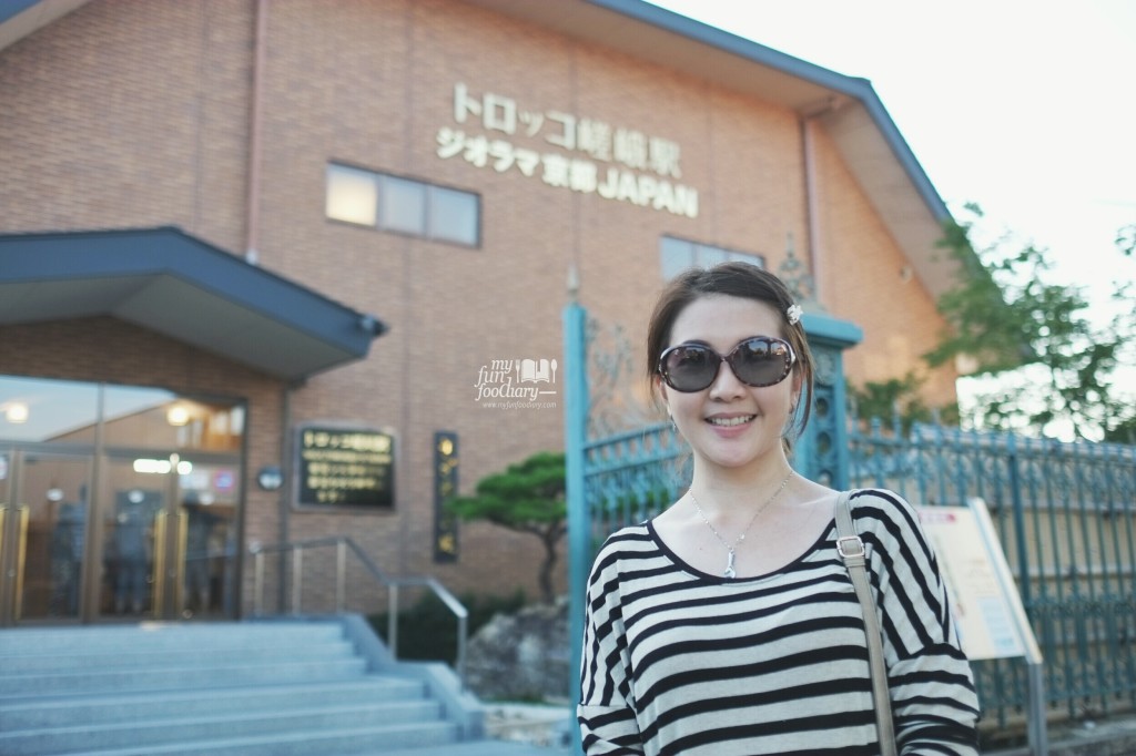 In Front of the Century Hall Arashiyama by Myfunfoodiary