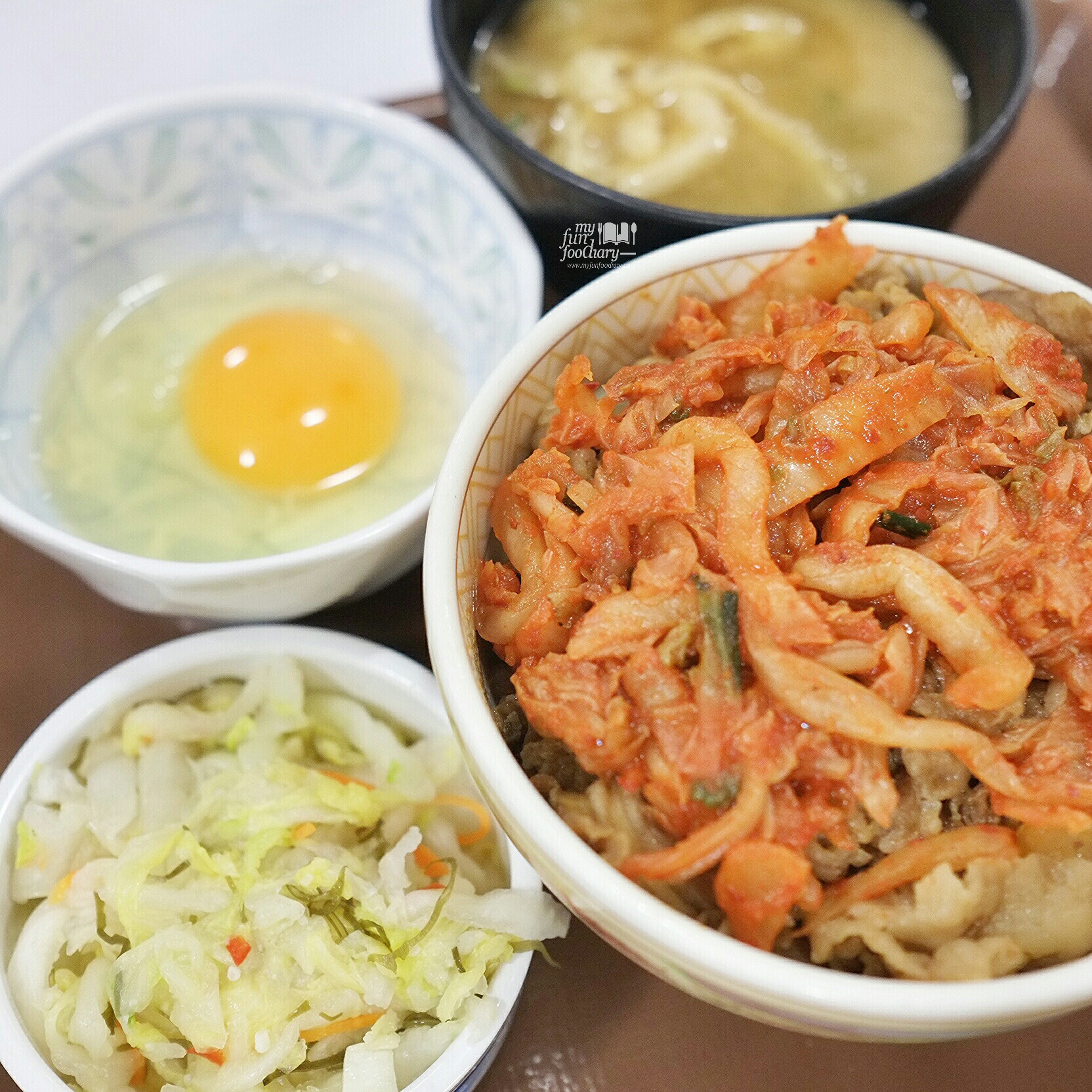 Kimchi Gyudon at Sukiya Gyudon Japan by Myfunfoodiary