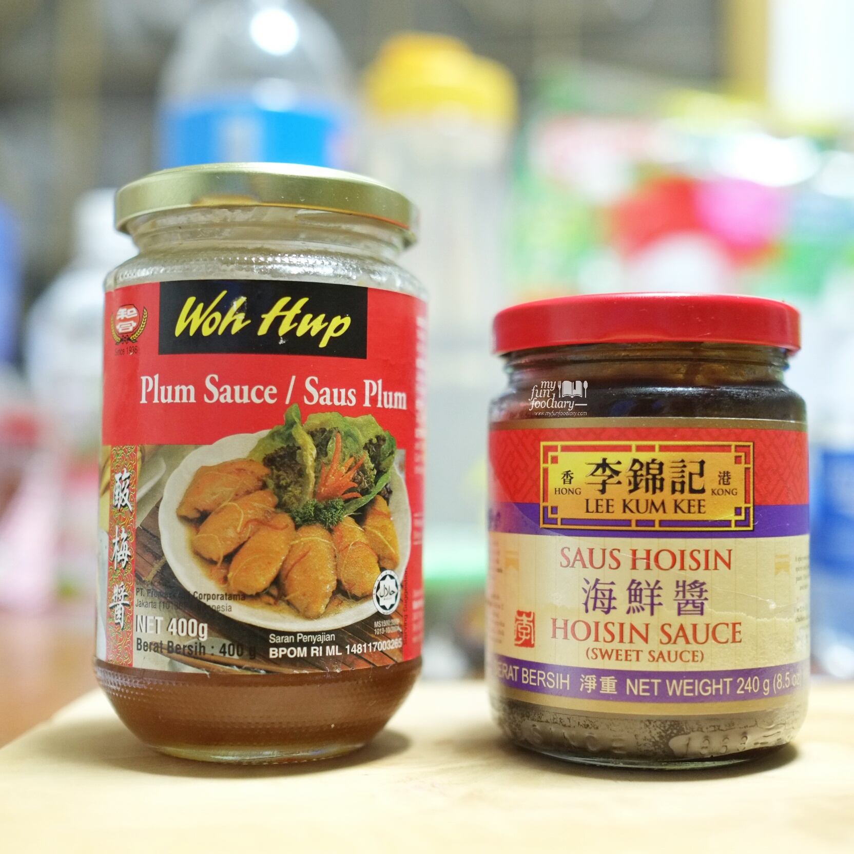 Plum Sauce and Hoisin Sauce at home - by Myfunfoodiary