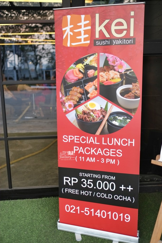 Special Lunch Promo at Kei Sushi SCBD by Myfunfoodiary