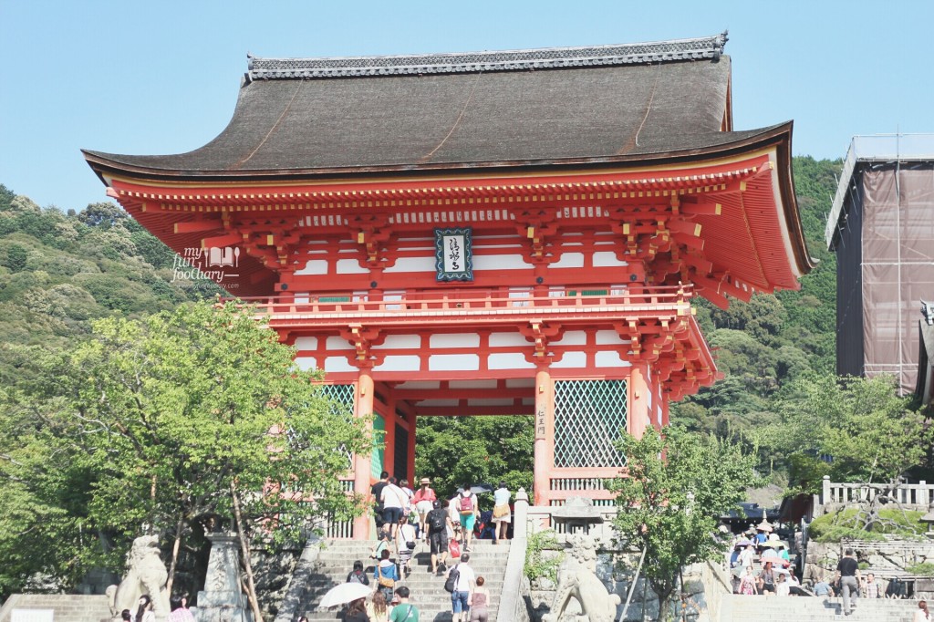 The Main Hall at Kiyomizudera Temple by Myfunfoodiary