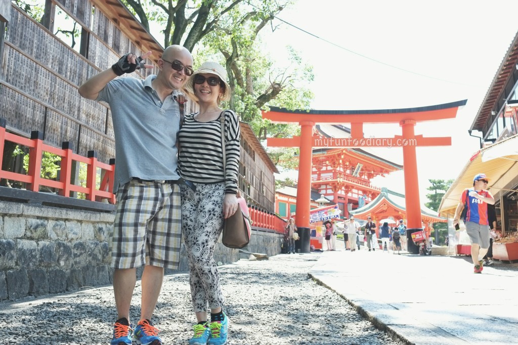 First gate to at Fushimi Inari Taisha Kyoto by Myfunfoodiary