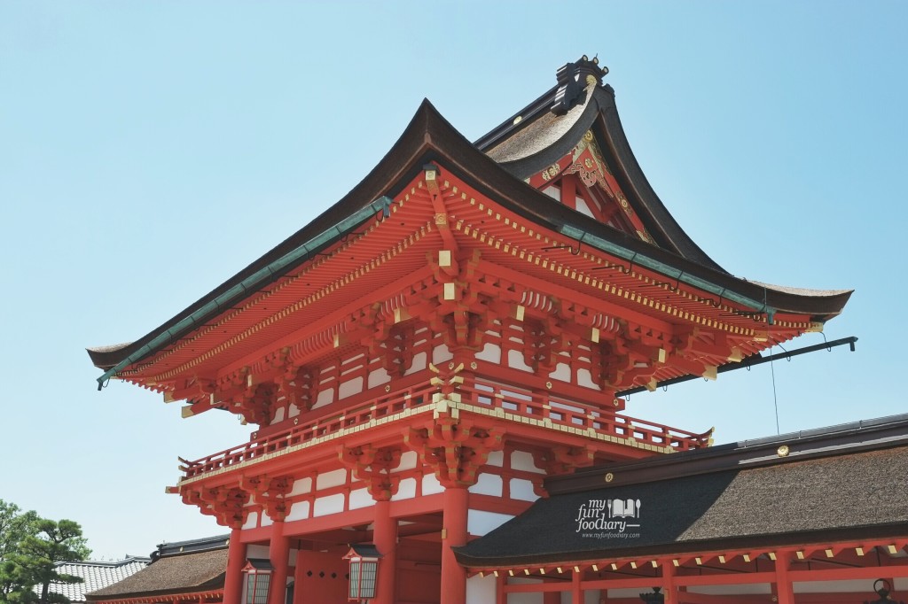 Main Shrine at Fushimi Inari Taisha at Kyoto by Myfunfoodiary