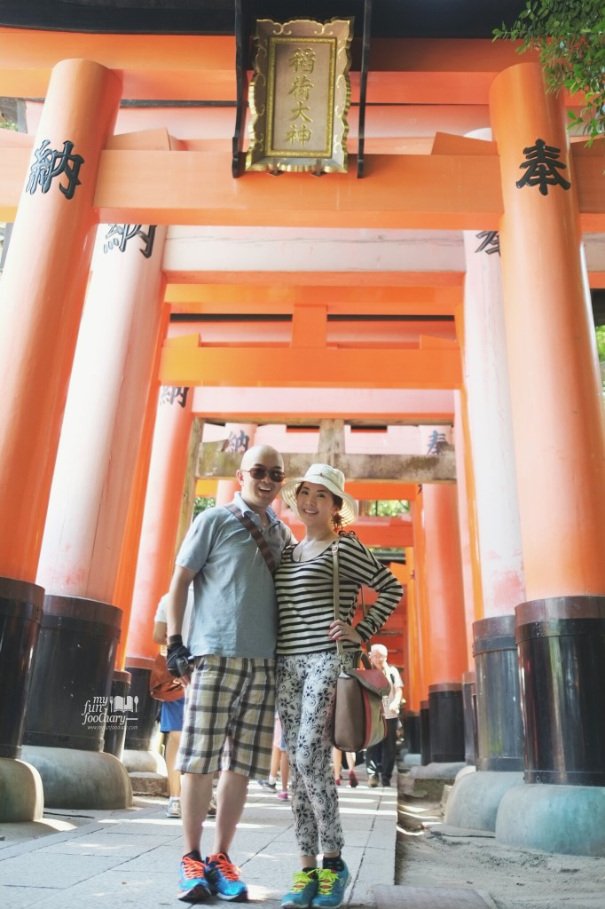 Entrance Gate to the Hiking Trail at Fushimi Inari Taisha Kyoto by Myfunfoodiary