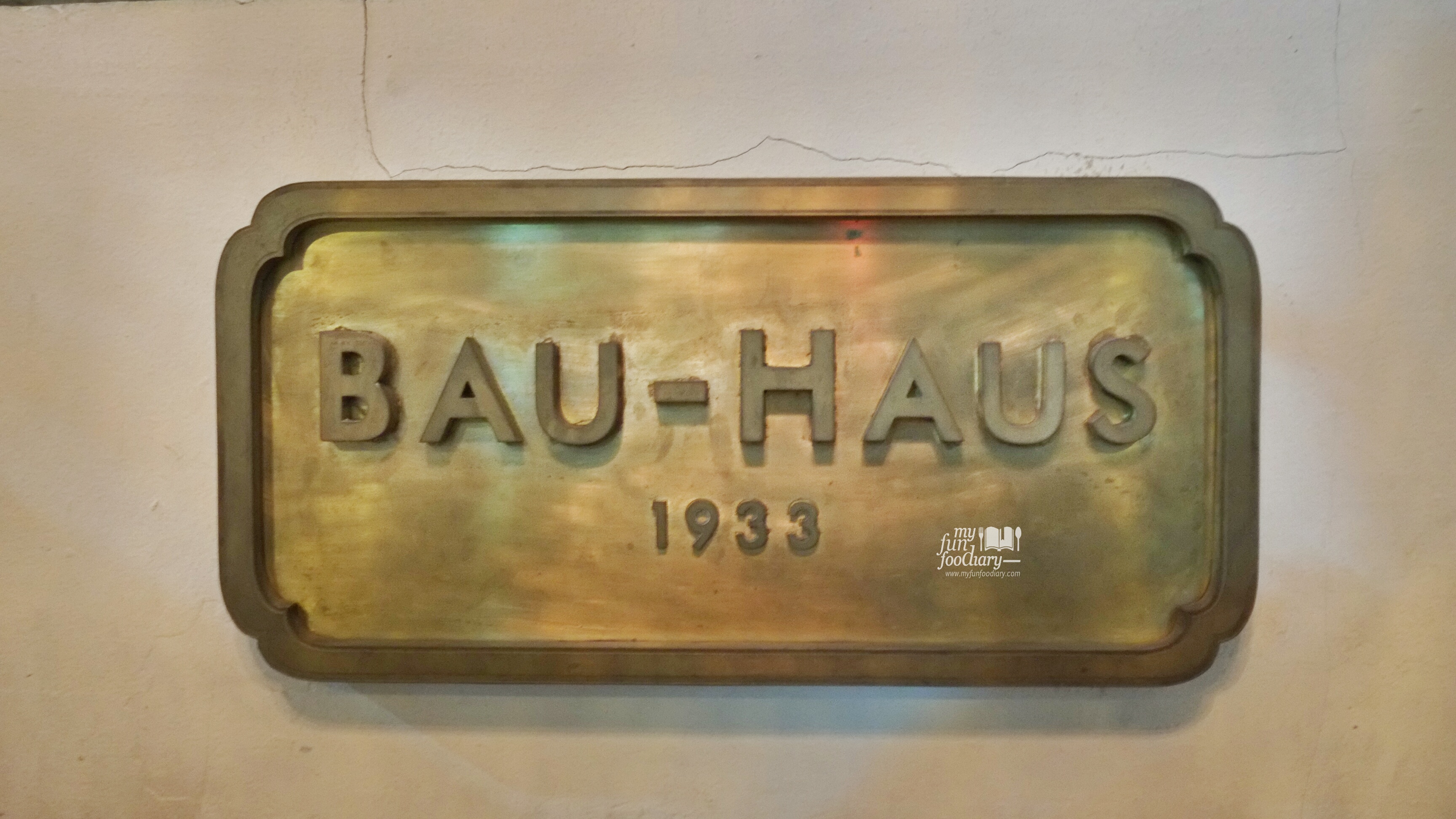 Bau-Haus 1933 at Bauhaus 1933 by Myfunfoodiary