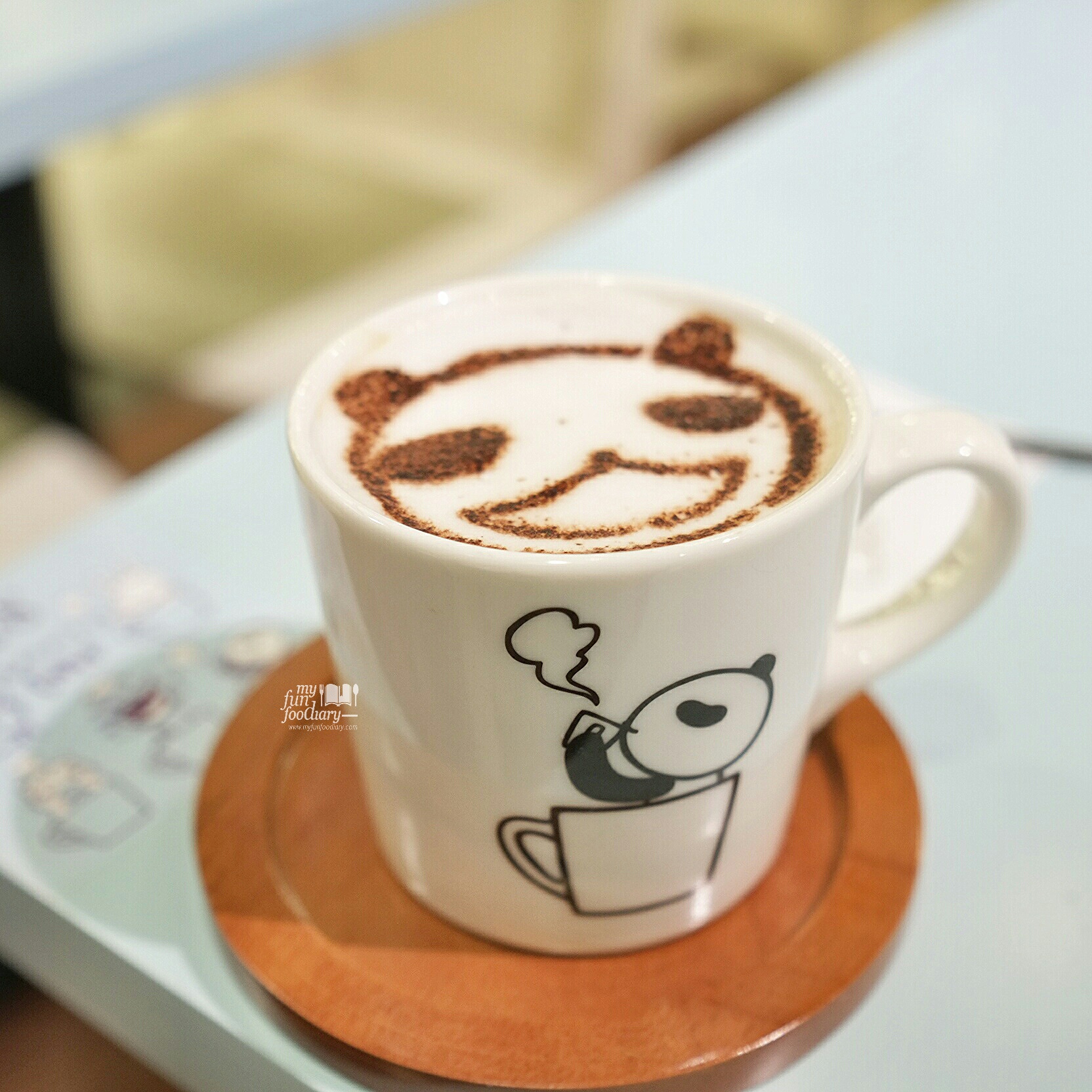 Cafe Latte at Aranzi Cafe Jakarta by Myfunfoodiary