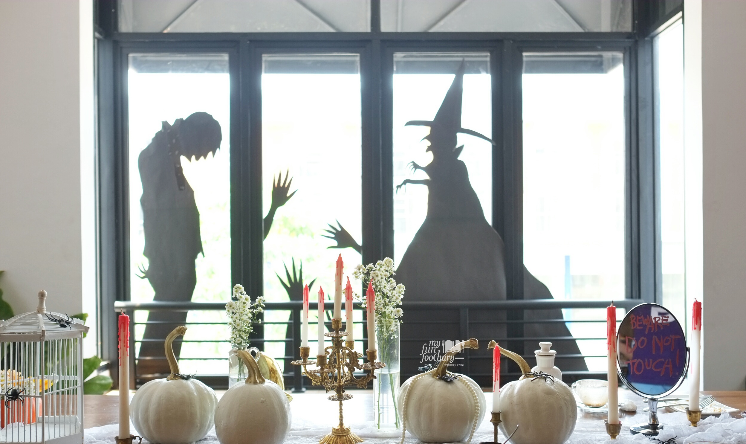 Halloween Theme at Sukha Delights in Bandung by Myfunfoodiary