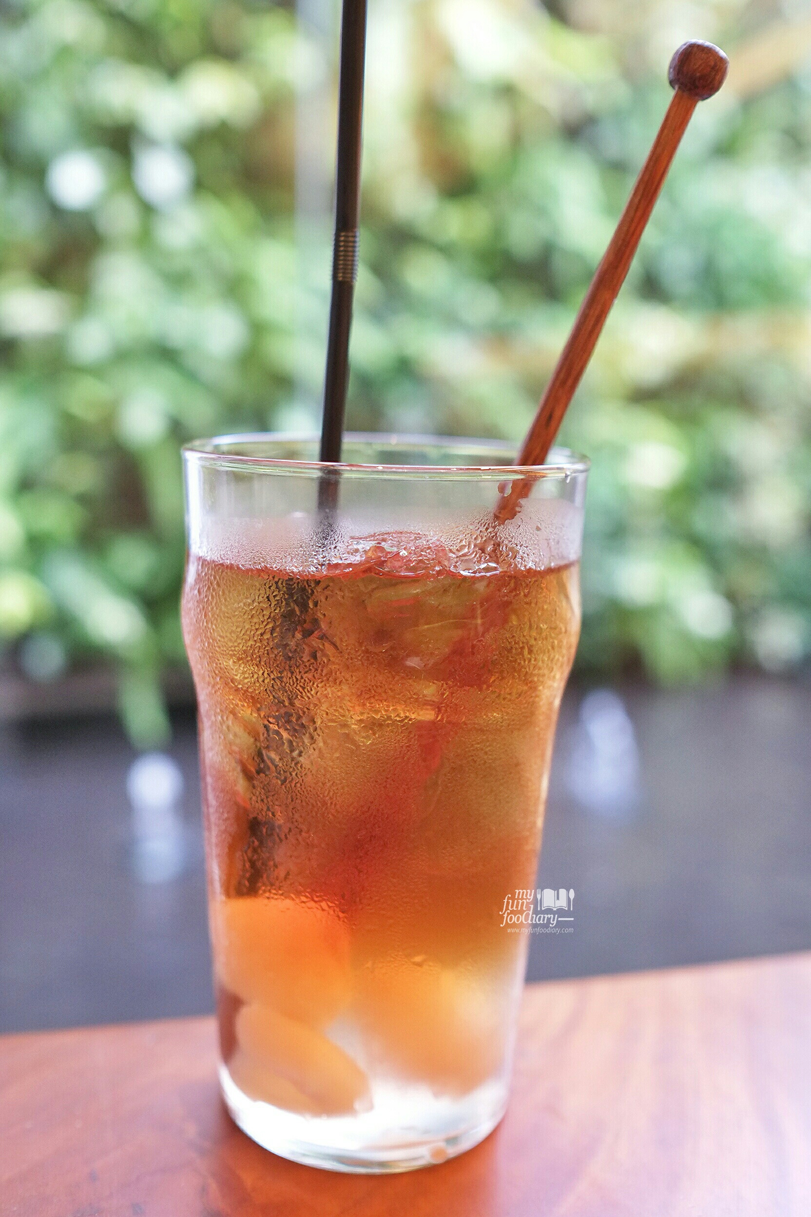 Iced Lychee Tea at Tesate Menteng by Myfunfoodiary